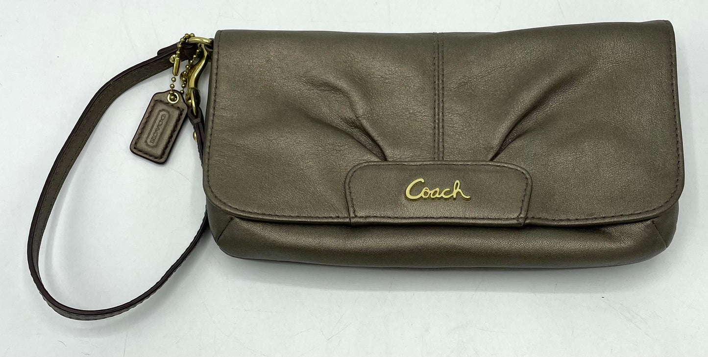 Coach Ashley Large Flap Wristlet