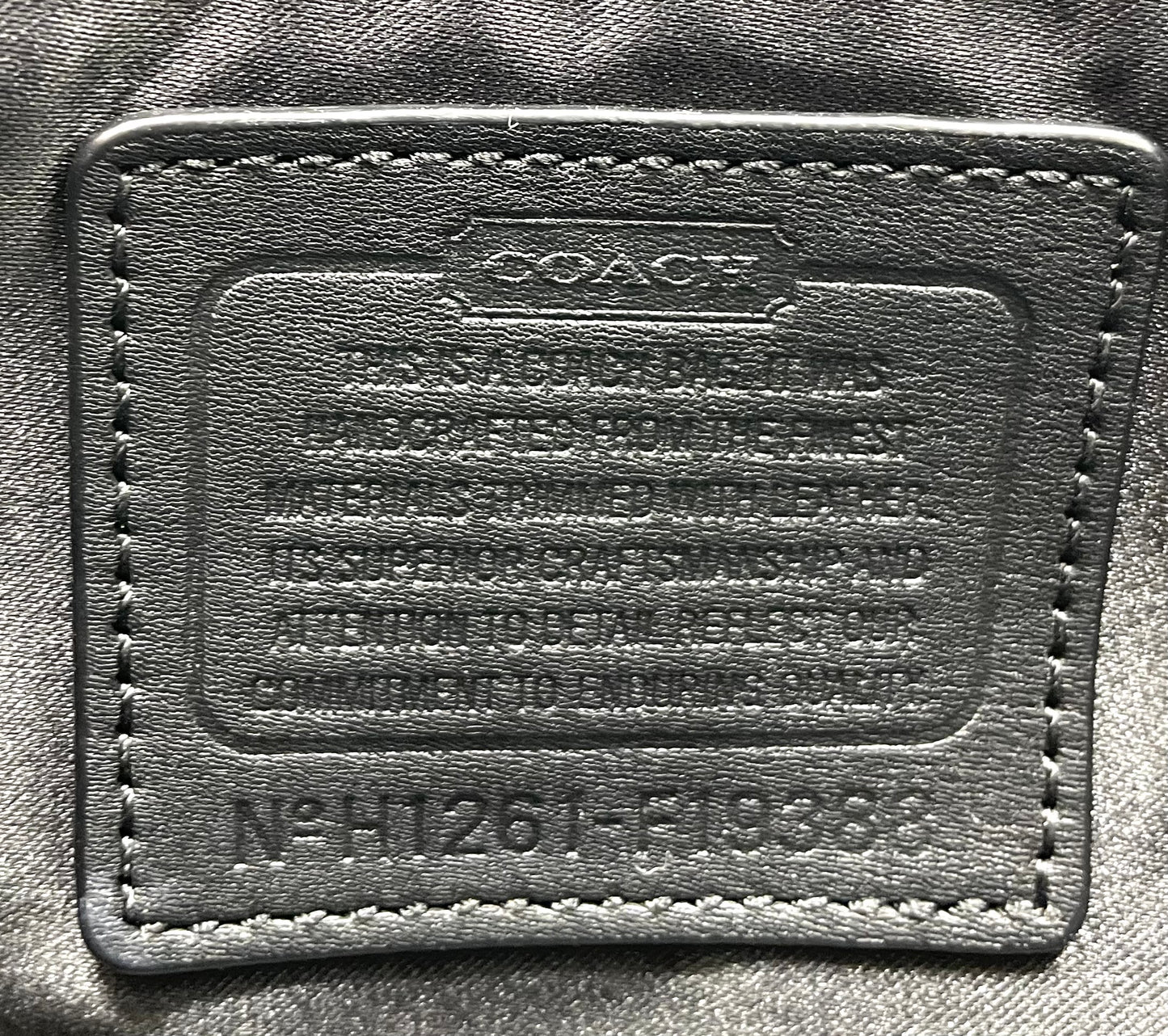 Coach Signature North South Gallery Tote