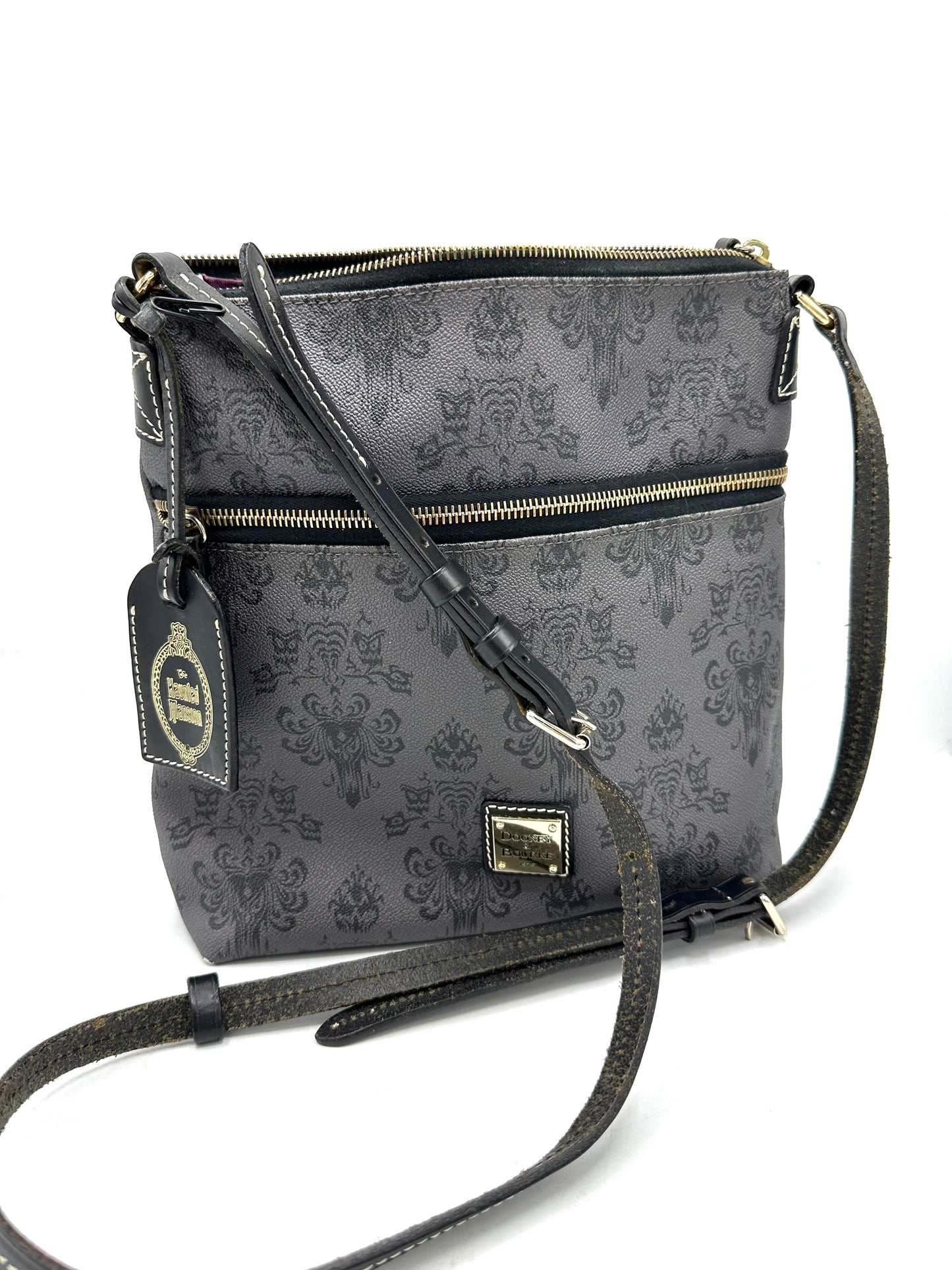 Dooney & Bourke Disney Parks Haunted Mansion Wallpaper Crossbody – 2018 Edition
