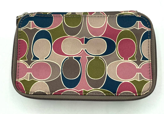 Coach Signature Silk Jewelry Box