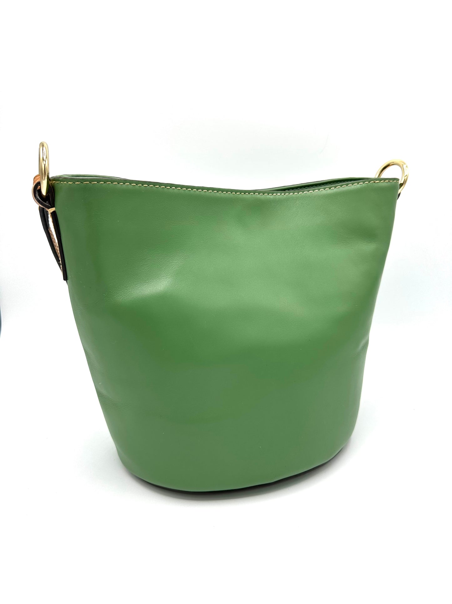 Dooney & Bourke Small Thea Crossbody – Olive Green Smooth Leather