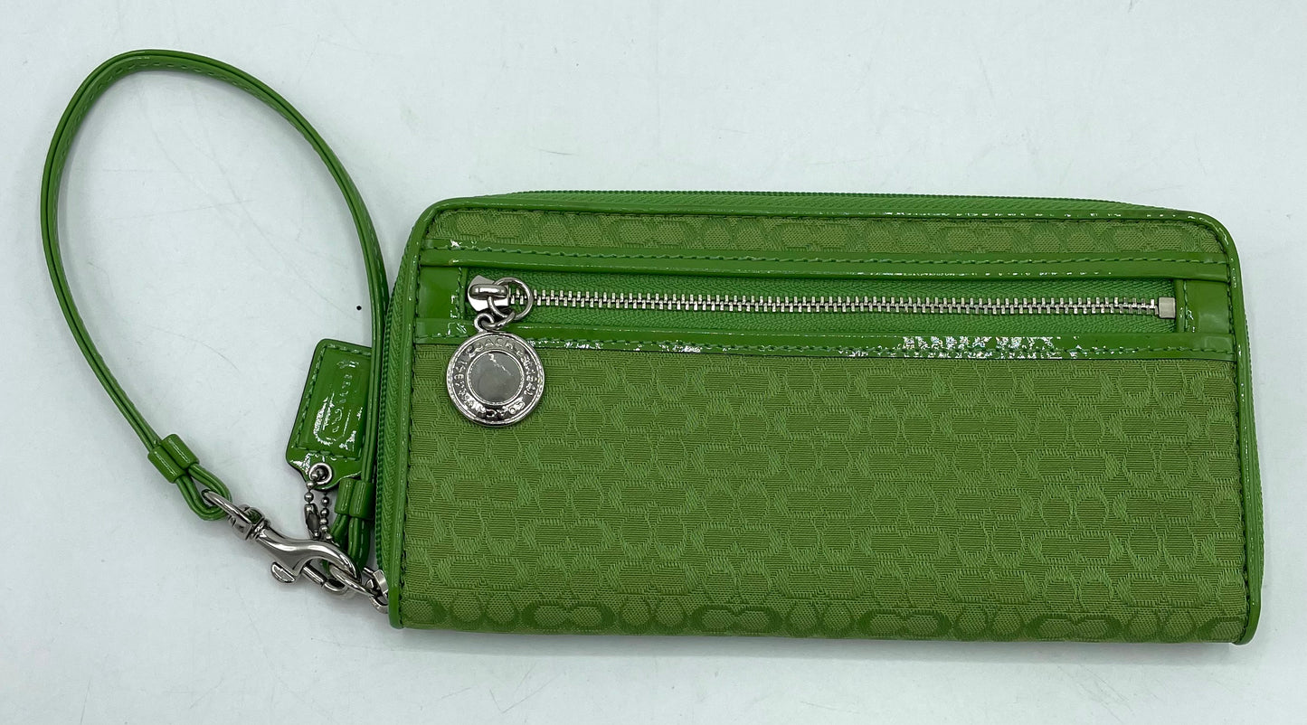 Coach Mini CC Zip Around Wallet