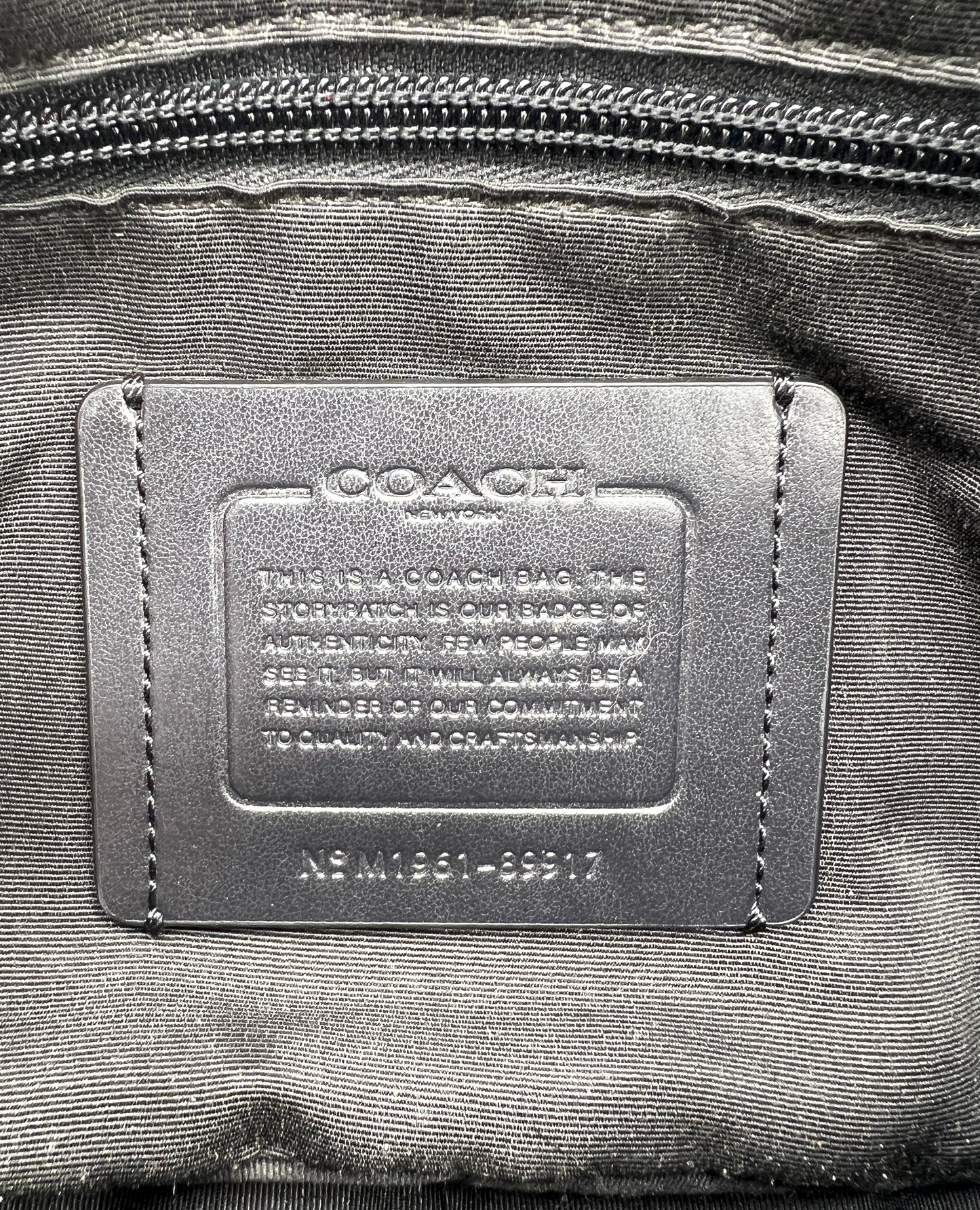 Coach Edge Belt Bag