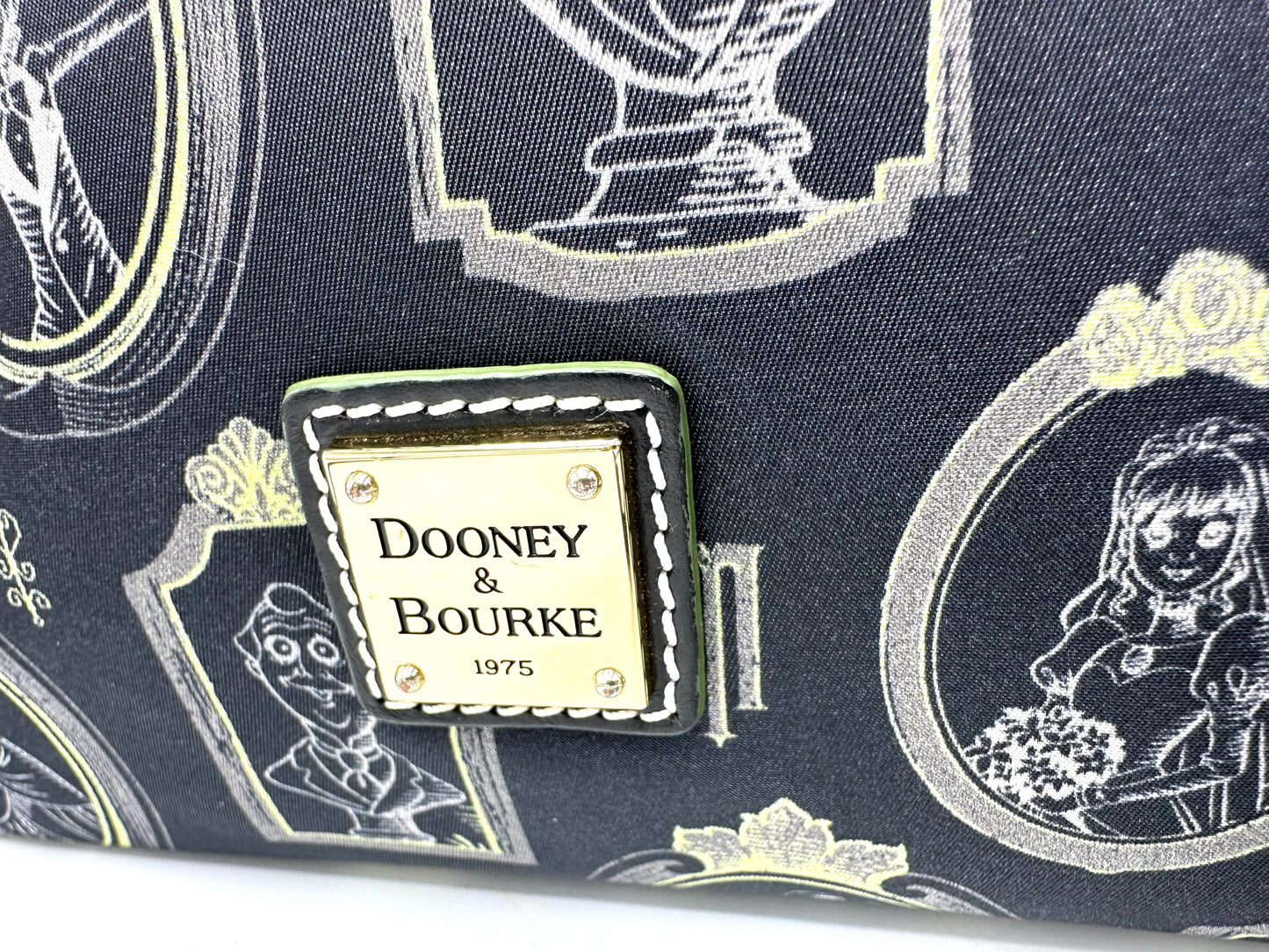Dooney & Bourke Disney Haunted Mansion Portraits Nylon Crossbody