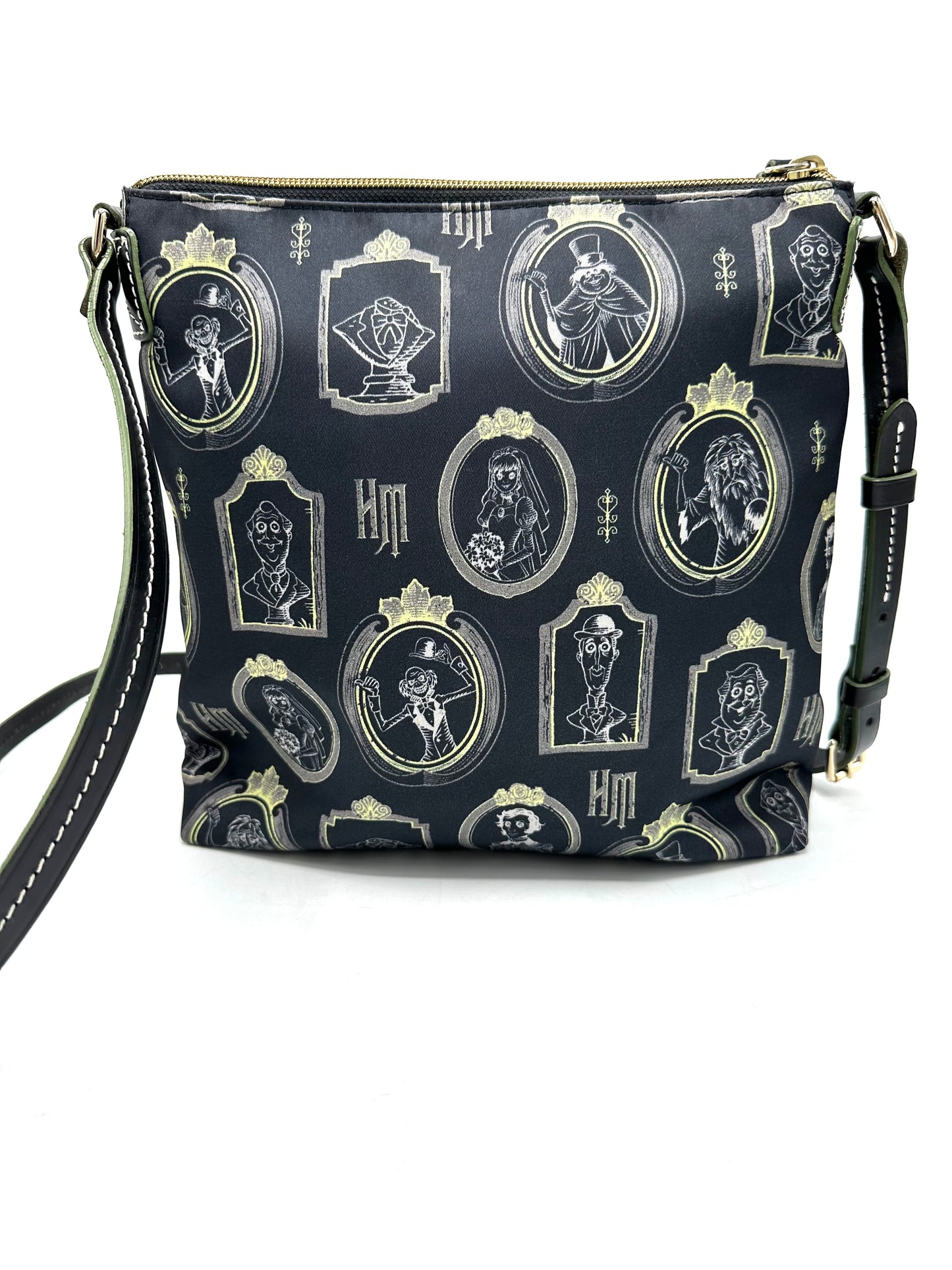 Dooney & Bourke Disney Haunted Mansion Portraits Nylon Crossbody