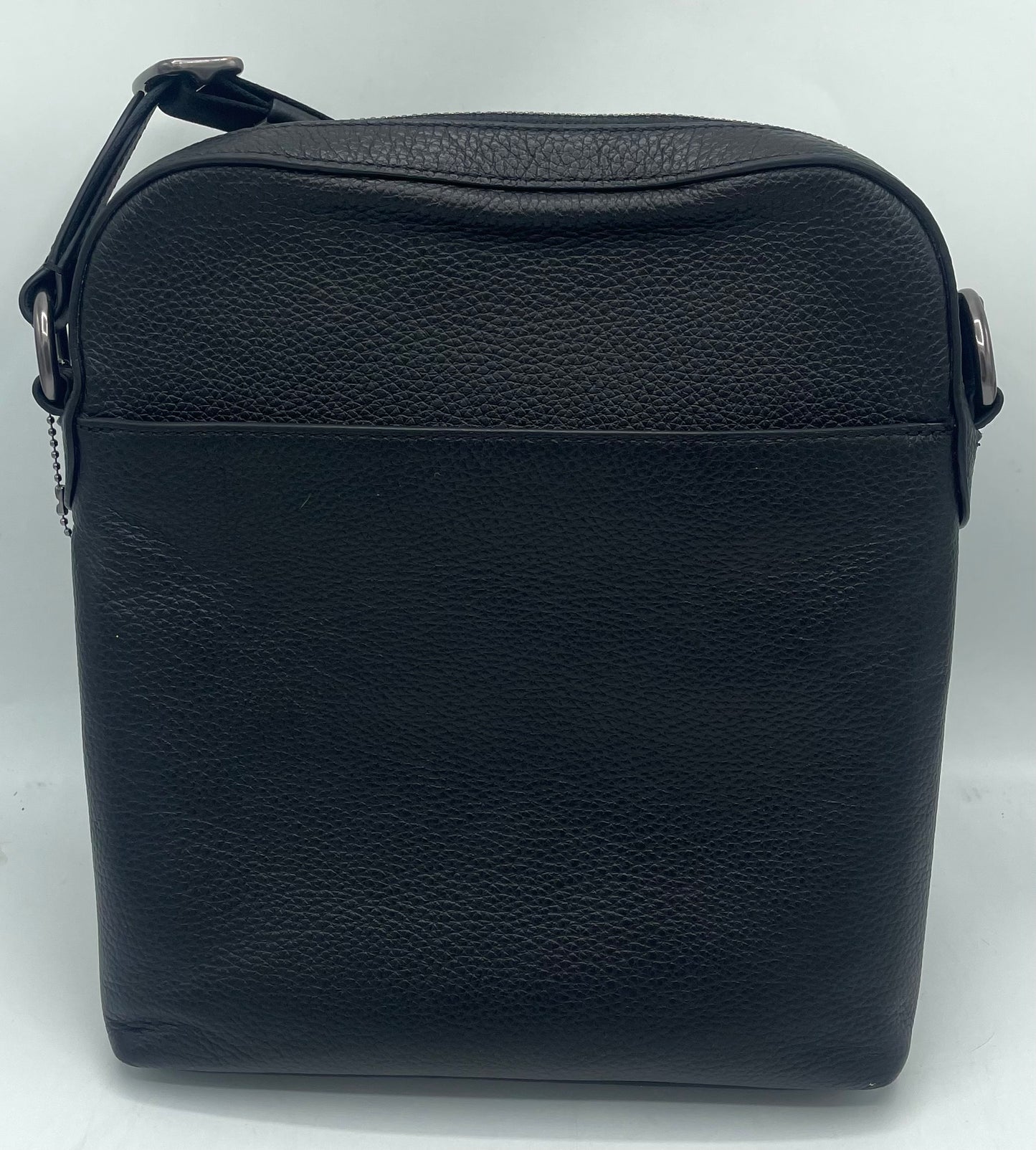 Coach Houston Flight Bag – Black Pebbled Leather (Style 4011)