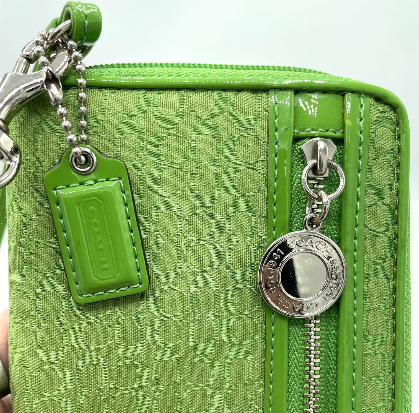 Coach Mini CC Zip Around Wallet