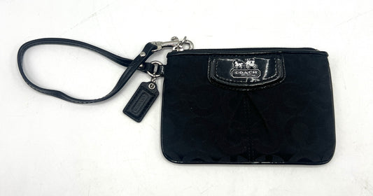 Coach Madison Signature “C” Wristlet – Jacquard Fabric