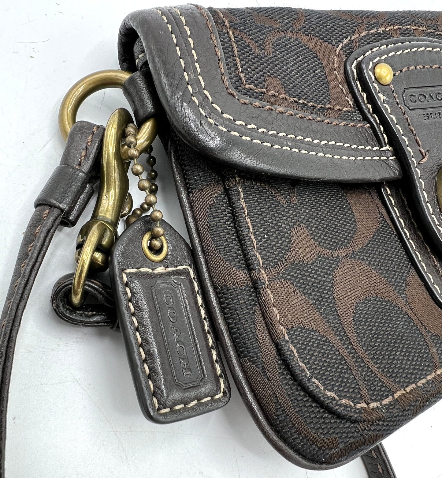 Coach Legacy Gigi Wristlet