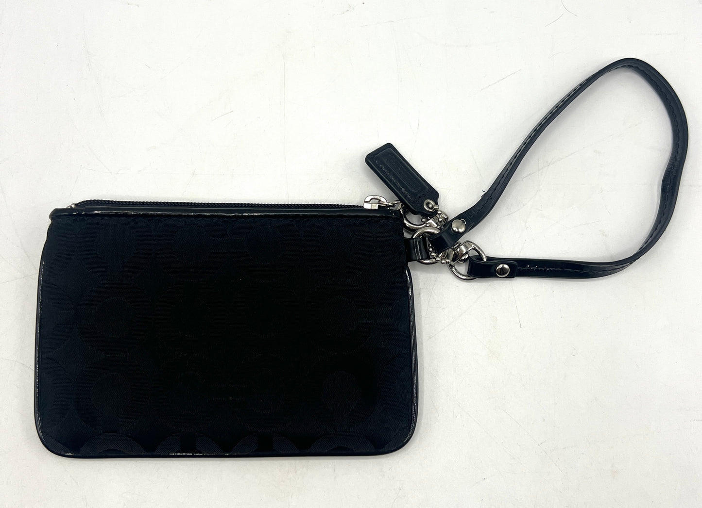 Coach Madison Signature “C” Wristlet – Jacquard Fabric