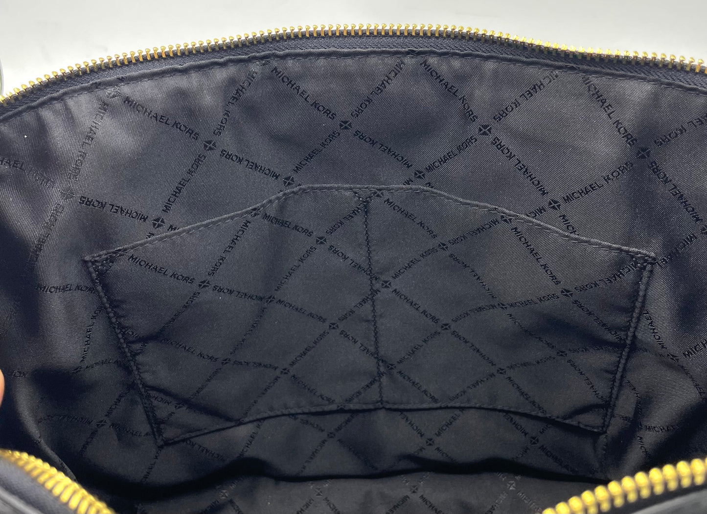 Michael Kors Charlotte Large Saffiano Leather Top-zip Tote