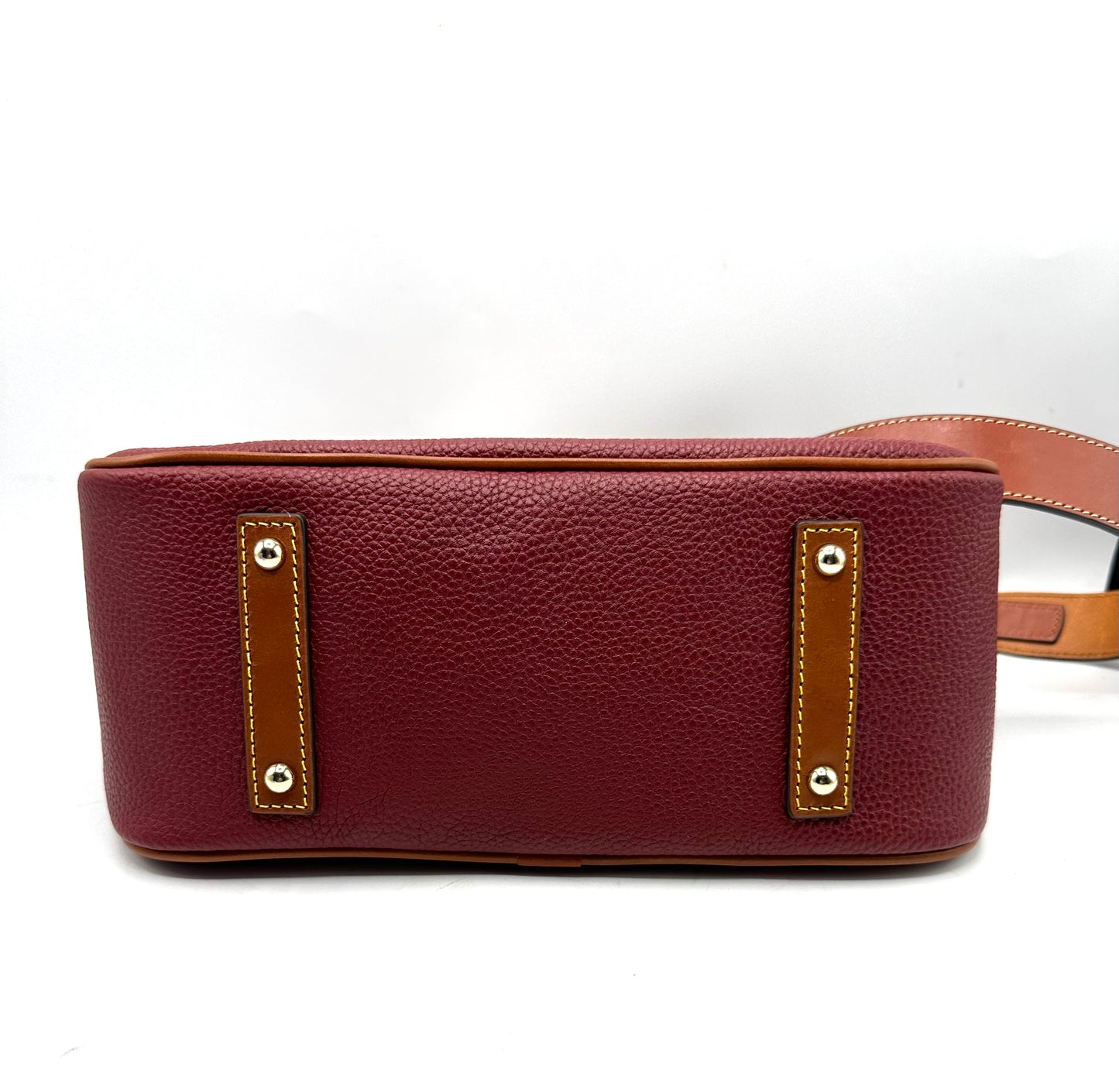 Dooney & Bourke Pebble Grain Hobo – Wine Pebble Grain Leather