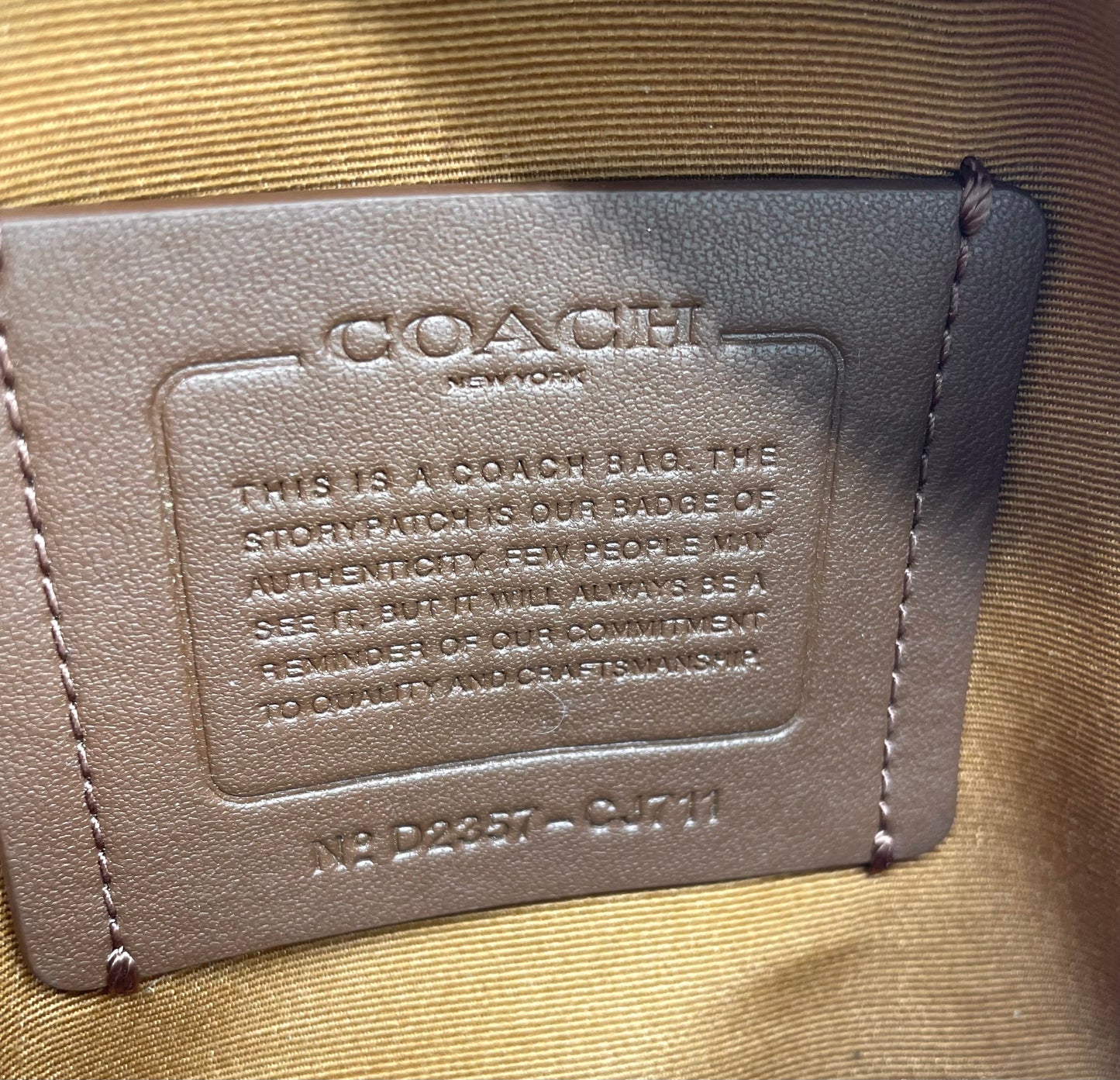 Coach Warren Mini Belt Bag in Houndstooth