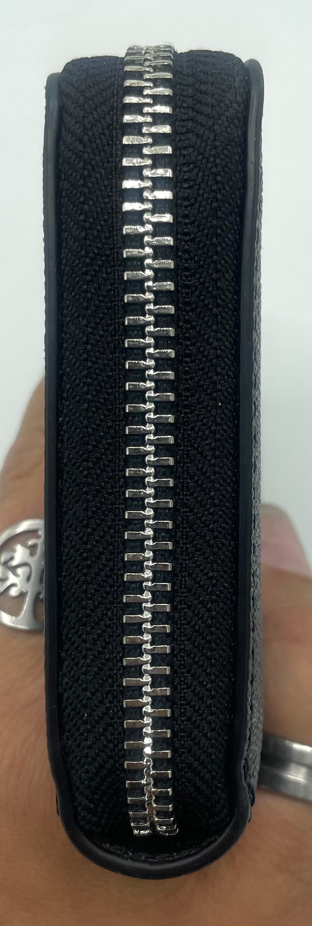 Coach Long Zip Around Wallet - Signature Jacquard