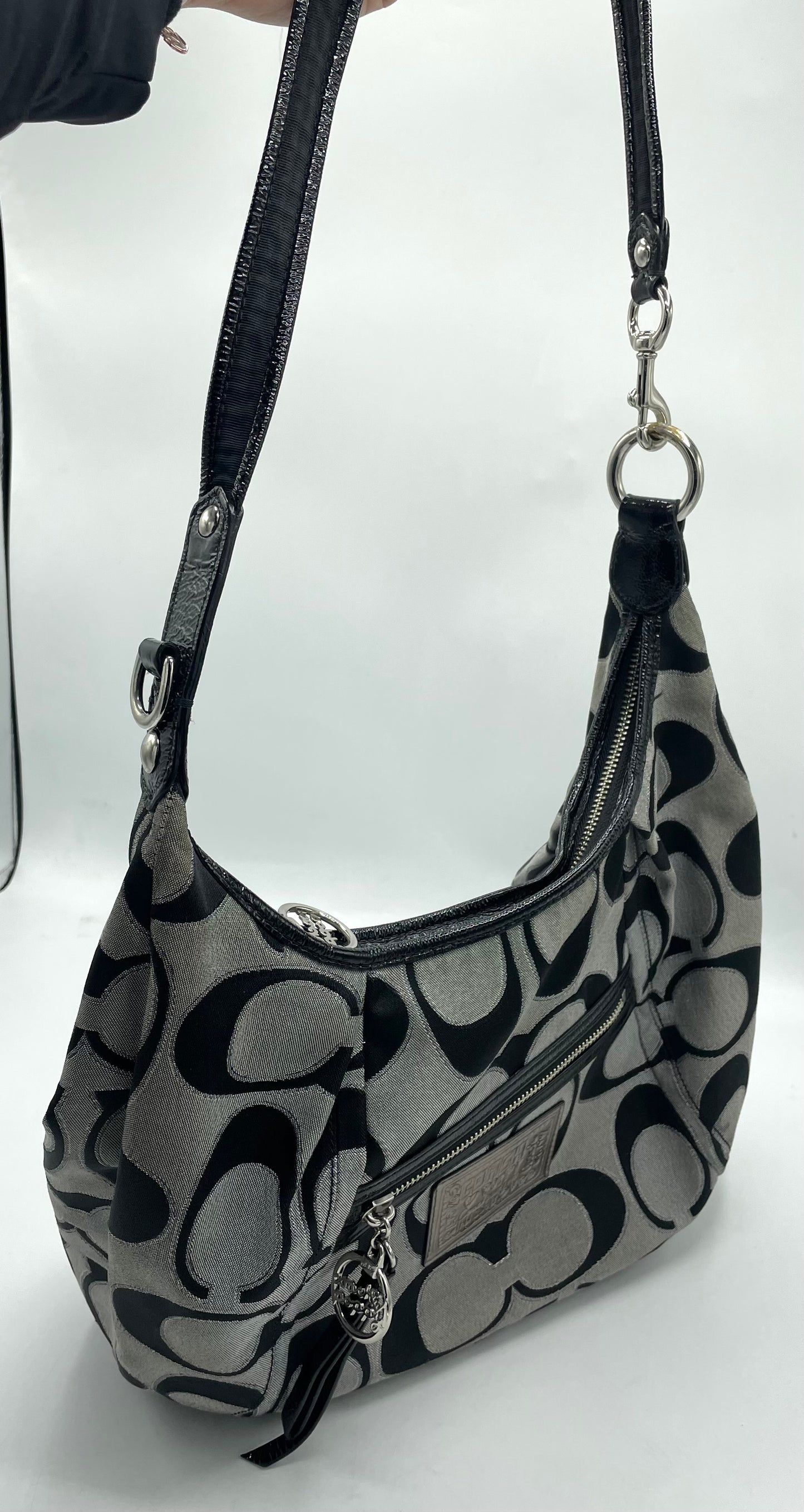 Coach Signature Poppy Shoulder Bag