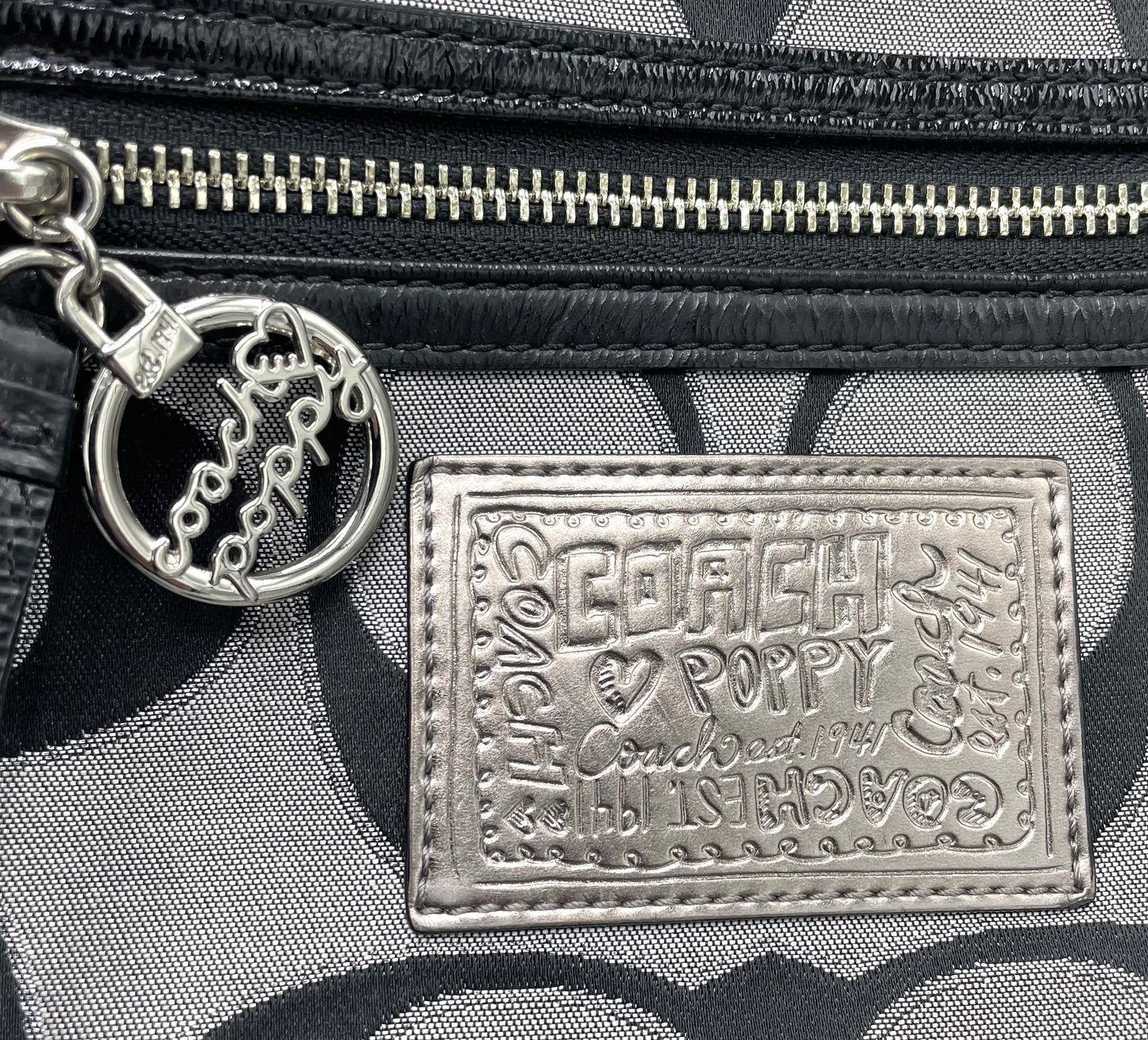 Coach Signature Poppy Shoulder Bag
