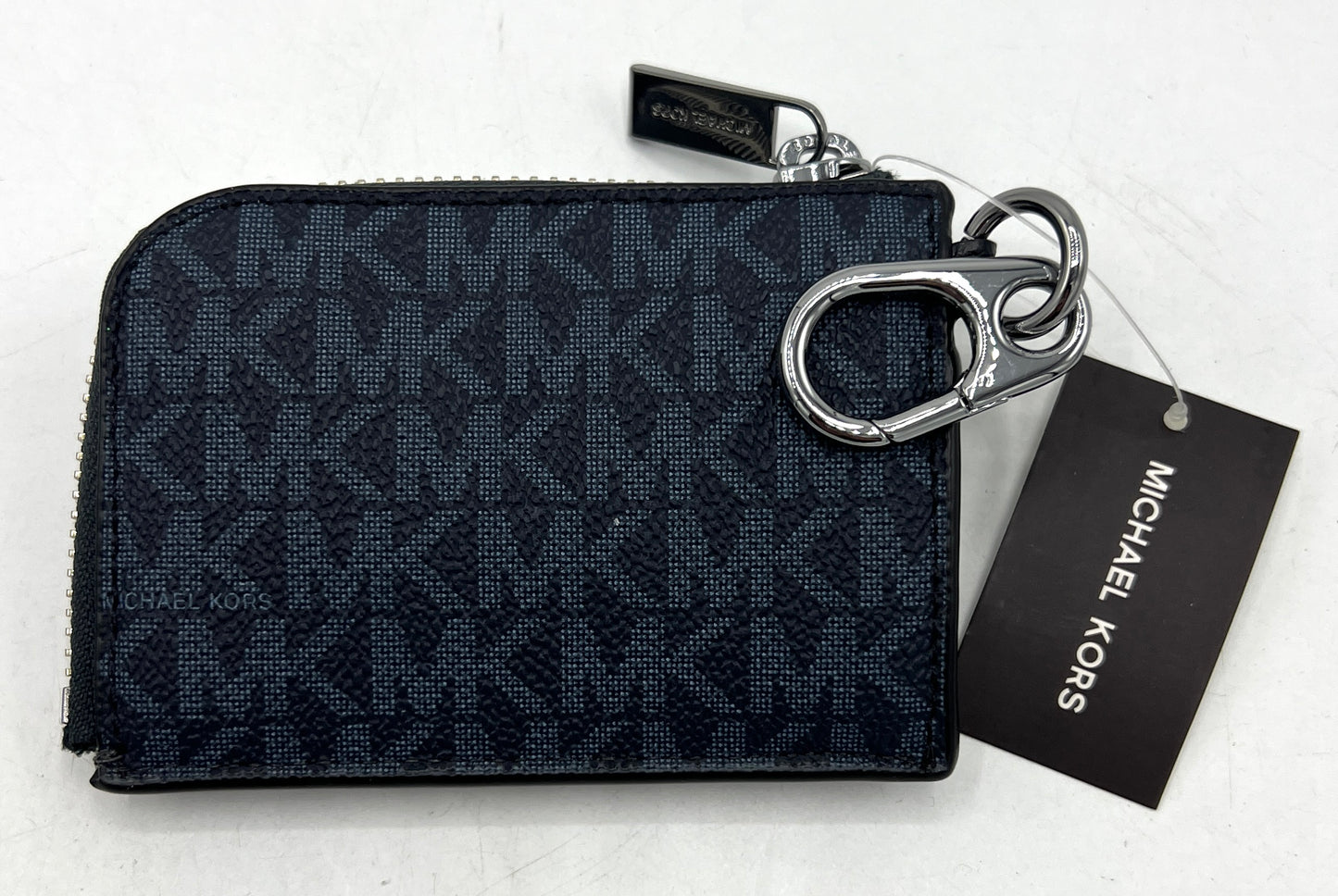 Michael Kors Zip Wallet and Carabiner Gift Set NWT