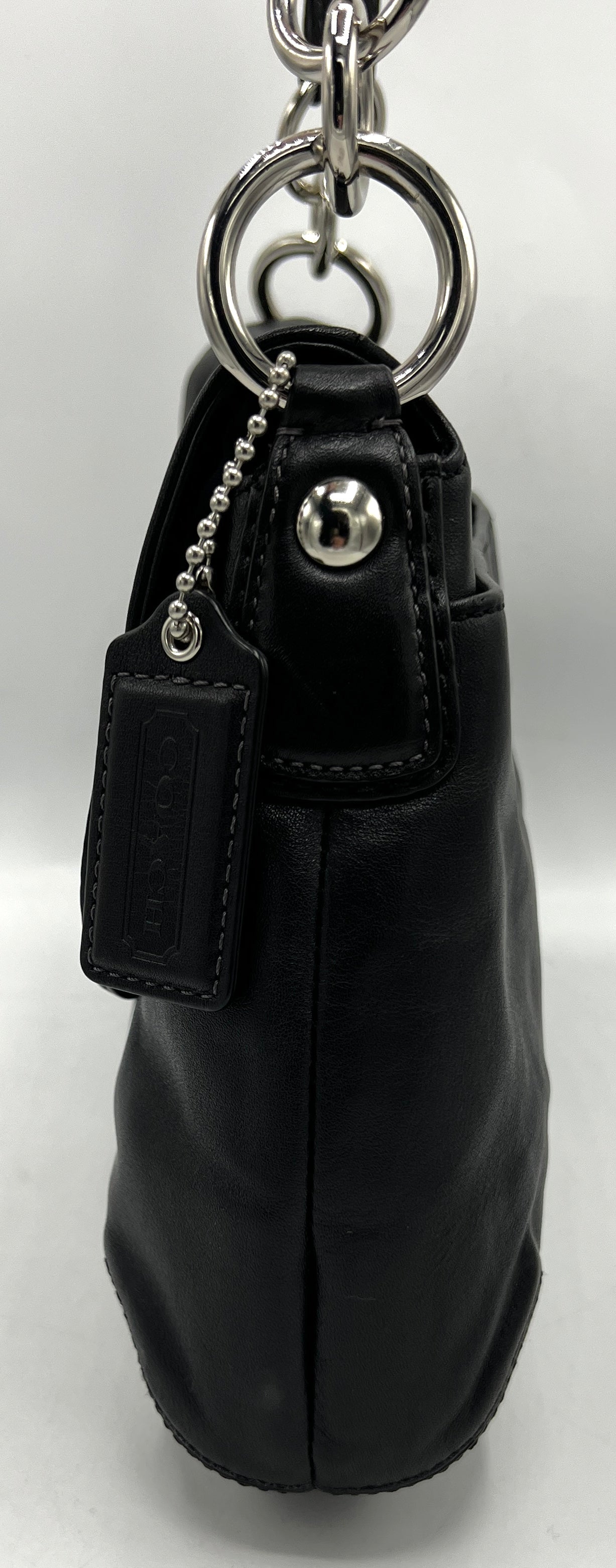 Coach SOHO Leather Flap Shoulder Bag