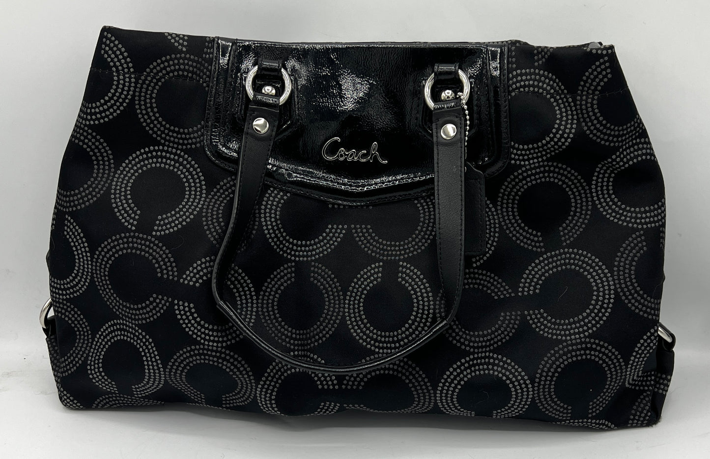 Coach Ashley Op Art Satchel