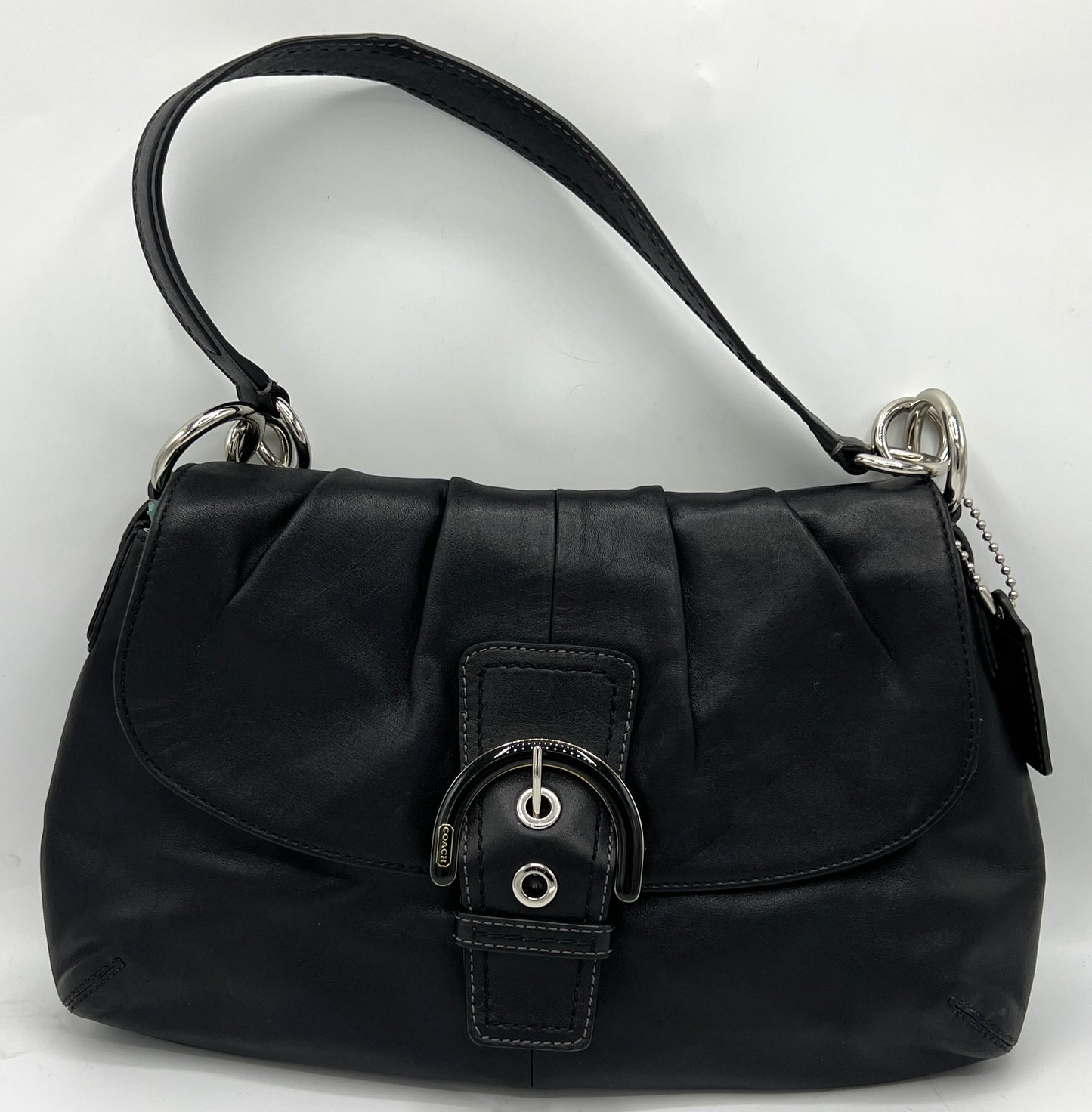 Coach SOHO Leather Flap Shoulder Bag