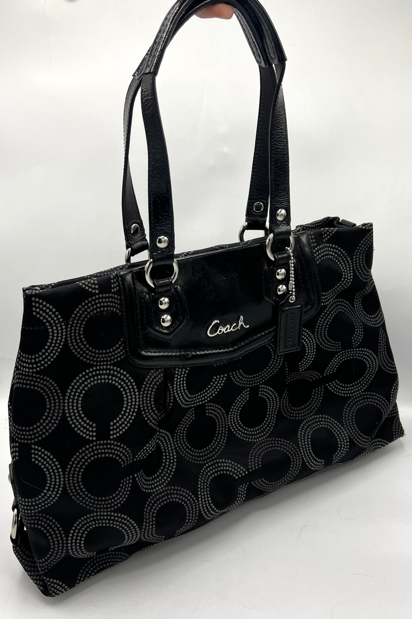 Coach Ashley Op Art Satchel