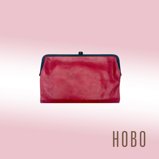 HOBO Glory Wallet – Red Vintage Leather
