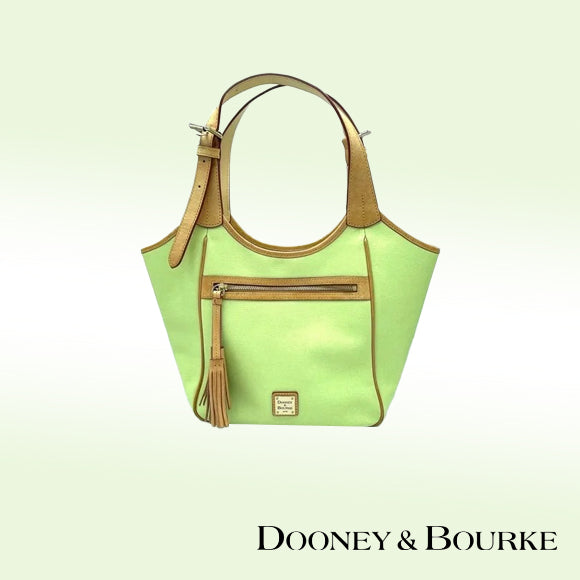 Dooney & Bourke Maddie Tote – Saffiano Leather in Bright Green
