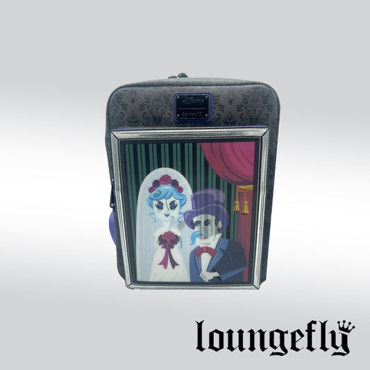 Loungefly Disney Haunted Mansion The Black Widow Bride Portrait Backpack