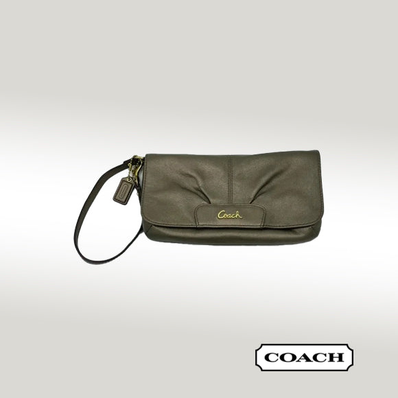 Coach Ashley Large Flap Wristlet