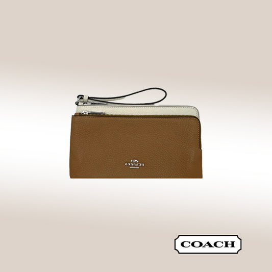 Coach Double Zip Wallet