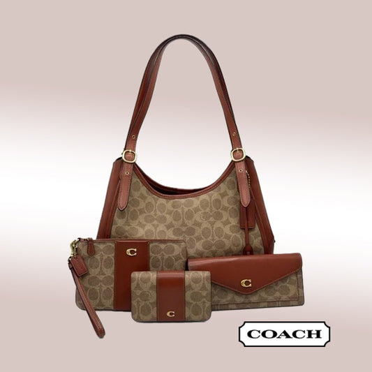 Coach Lori Shoulder Bag 4 Piece Set