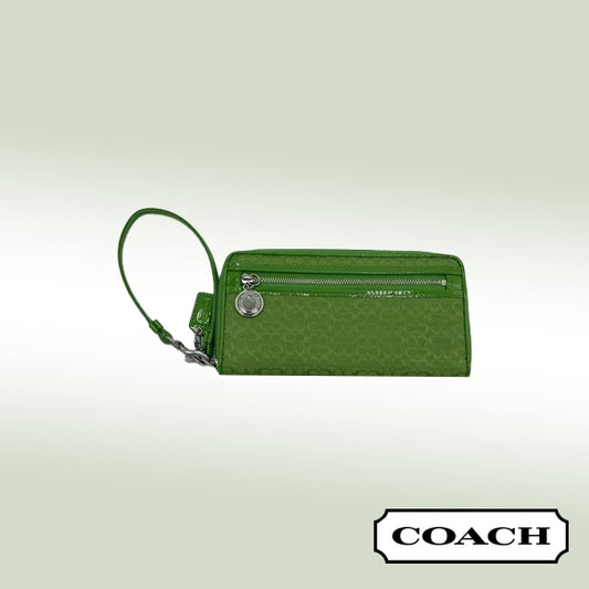 Coach Mini CC Zip Around Wallet