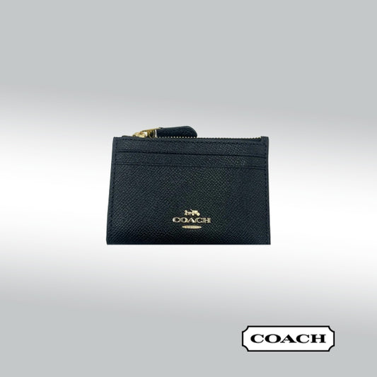 Coach Mini Skinny ID Case - Black