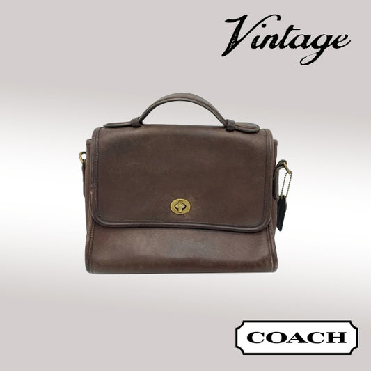 Vintage Coach Court Top Handle Crossbody