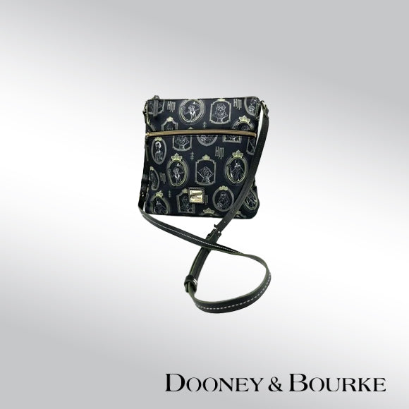 Dooney & Bourke Disney Haunted Mansion Portraits Nylon Crossbody