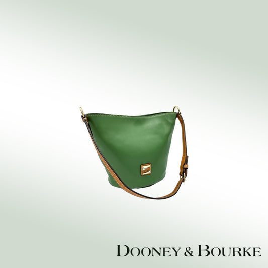 Dooney & Bourke Small Thea Crossbody – Olive Green Smooth Leather