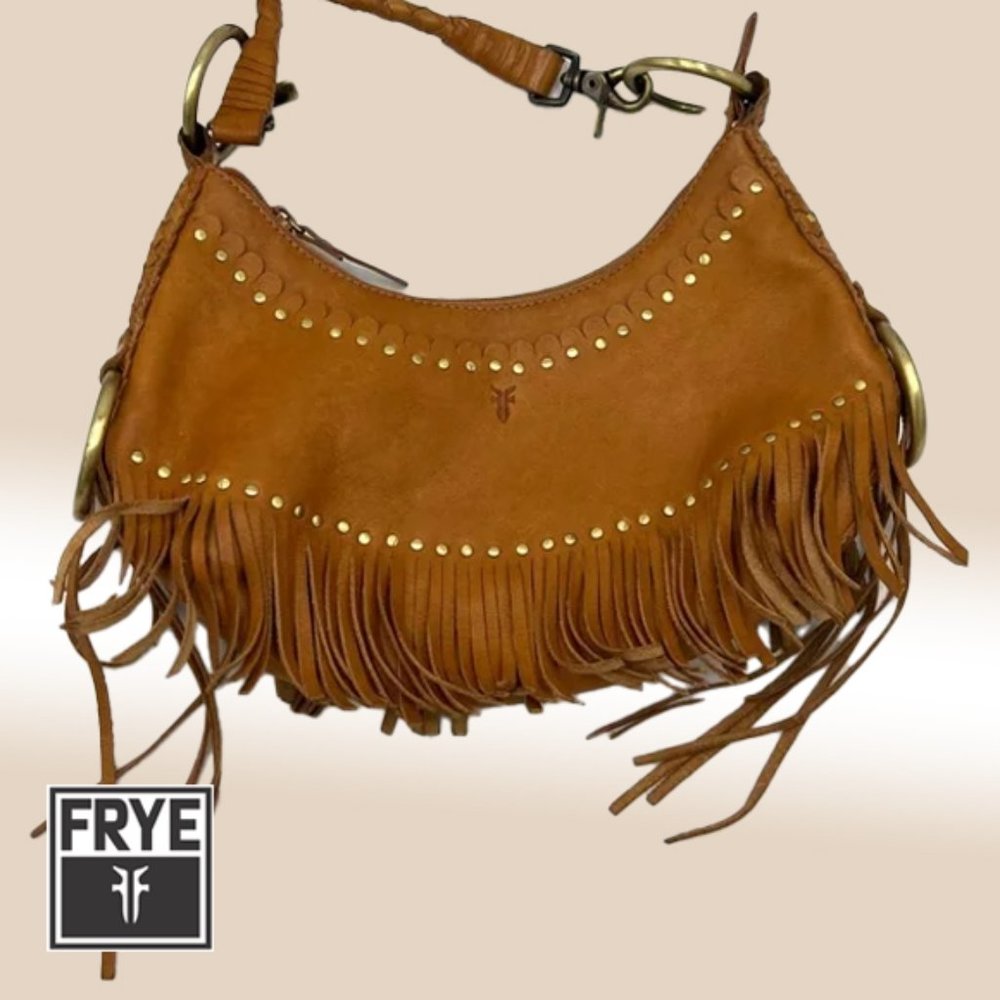 Frye Fringe Hobo Crossbody