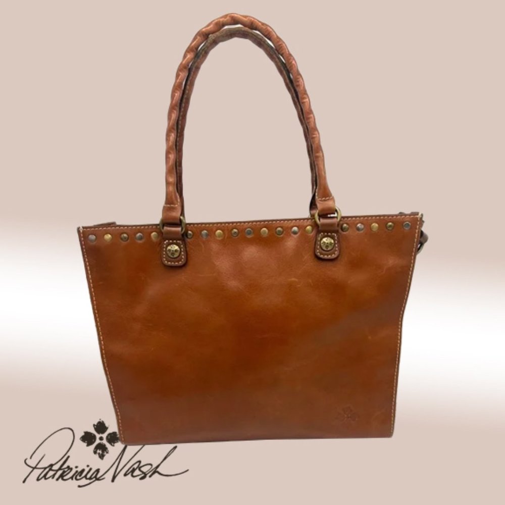 Patricia Nash Zancona Smooth Leather Tote