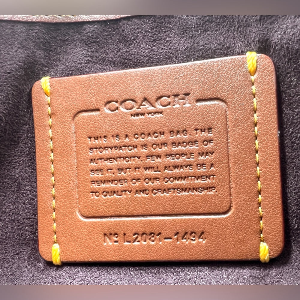 Coach Crosstown Turnlock Slim Crossbody