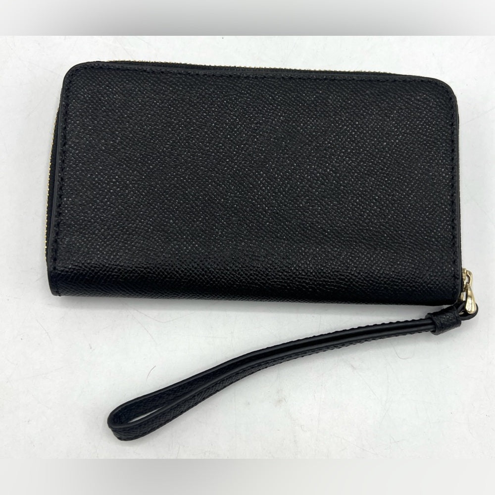 Coach Crossgrain Leather Phone Wallet