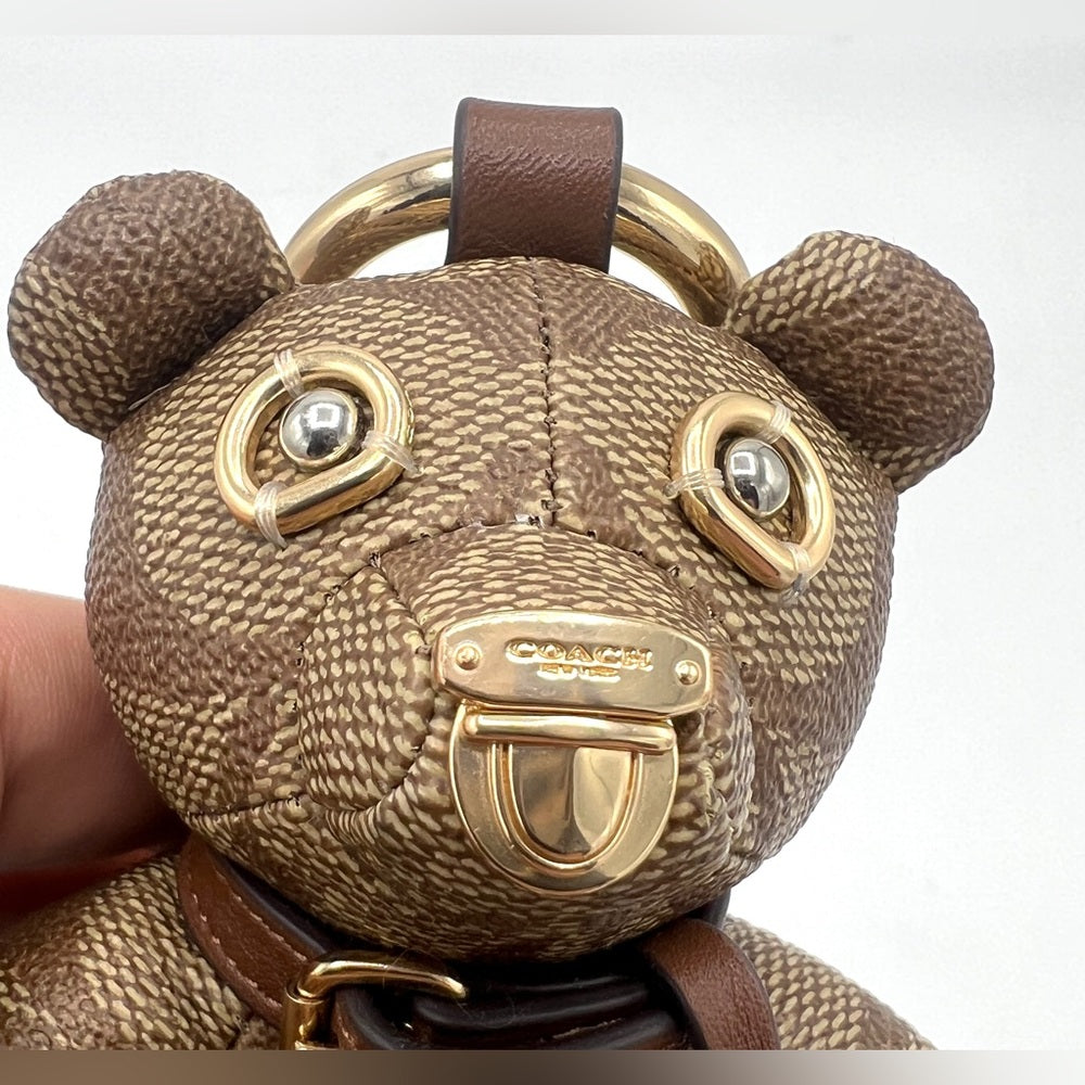 Coach Bear Bag Charm