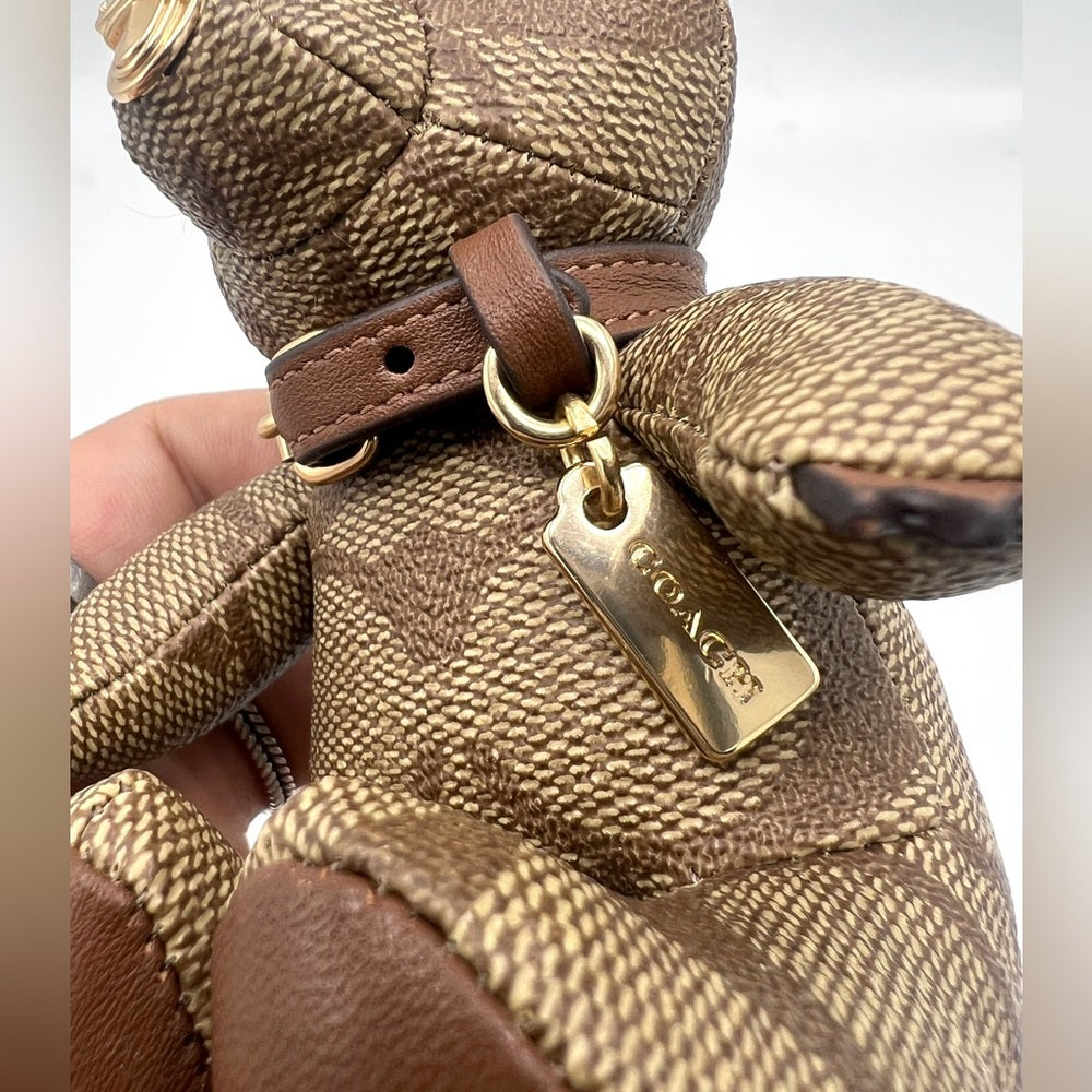 Coach Bear Bag Charm