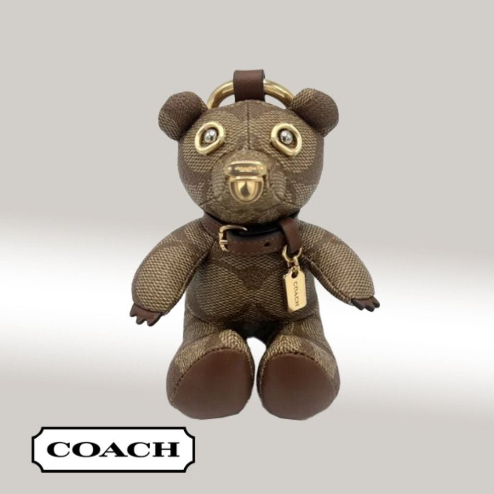 Coach Bear Bag Charm