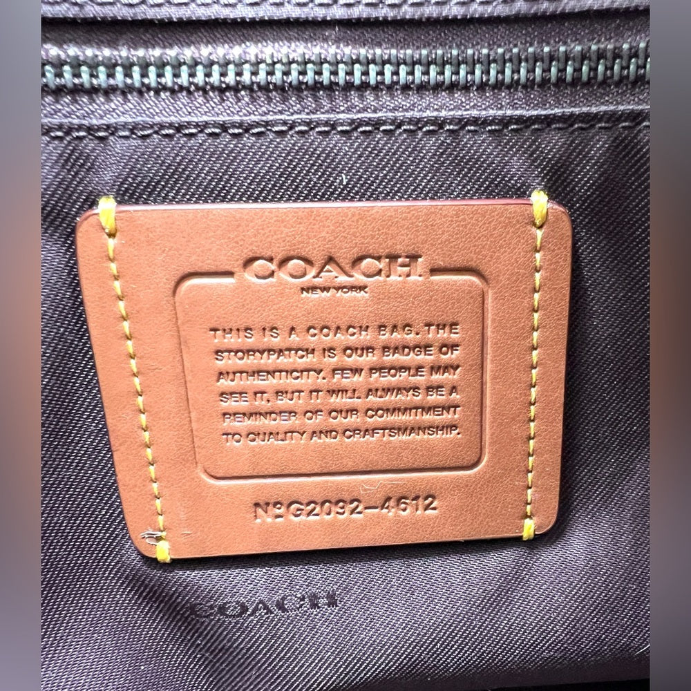 Coach May Snakeskin Shoulder Bag