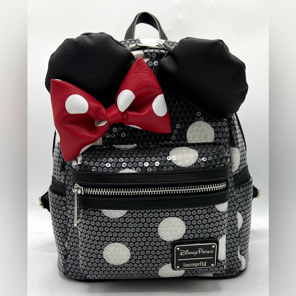 Loungefly Disney Park Sequin Minnie Backpack