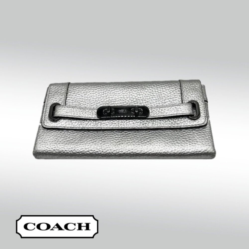 CLEARNCE RACK - Coach Swagger Wallet and Card Wallet Bundle