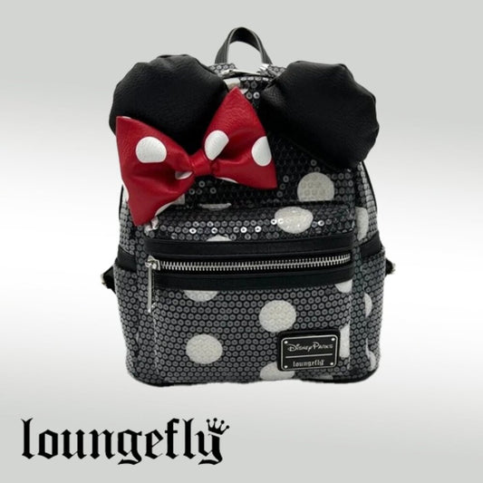 Loungefly Disney Park Sequin Minnie Backpack