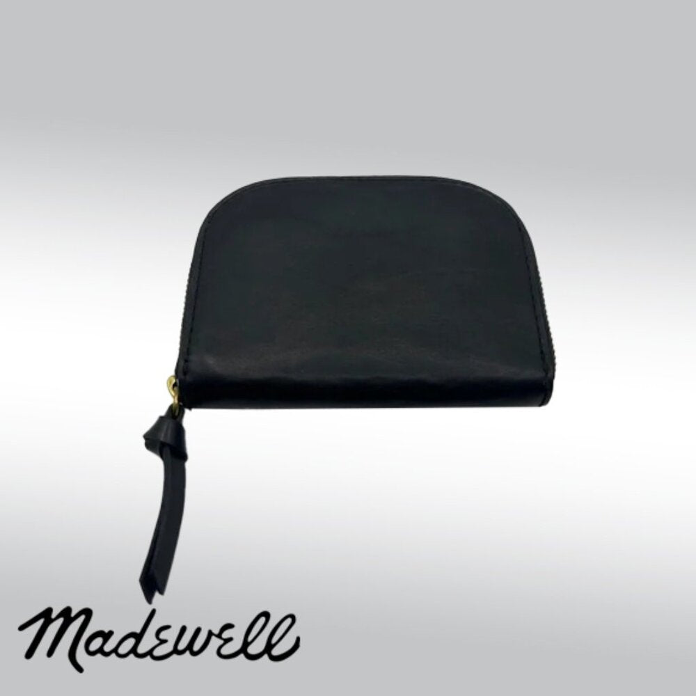 Madewell Zip Wallet in Leather