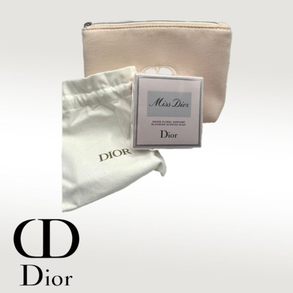 Dior Beauty Pouch with Miss Dior Soap