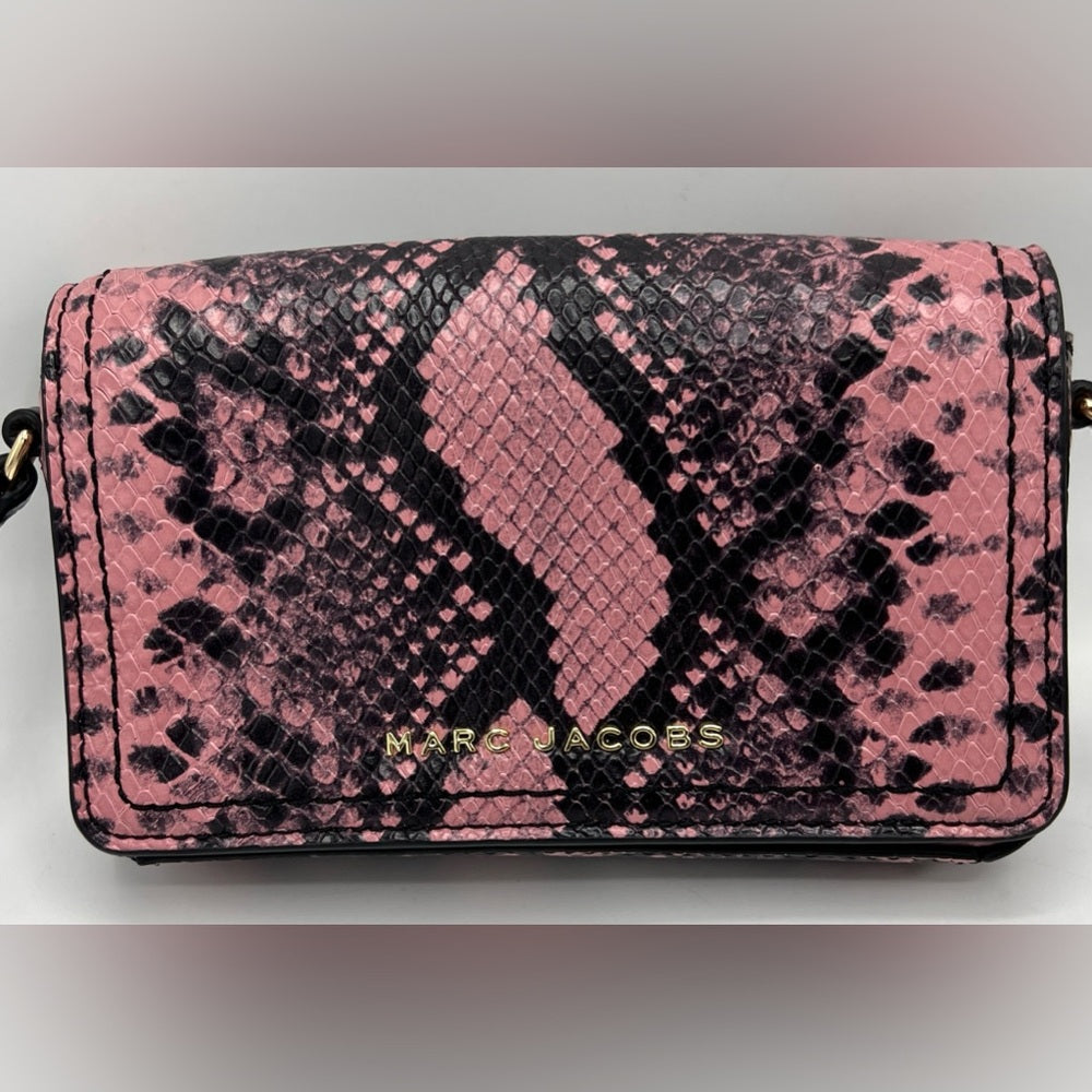 Marc Jacobs Snake Embossed Mini Crossbody